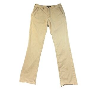 BKE Jake Straight Tan Khaki Chino Pants Mens 30x32 Stretch Cotton Blend